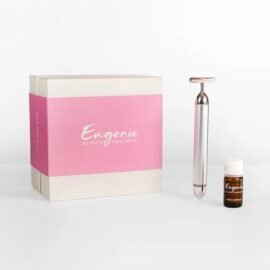 Caromed Italia. Системное интимное лечение: "EUGENIE" (аналогично Promoitalia. Pink Intimate System) / Набор: Eugenie Whitening 1 коробка (6 шт.6 мл) + осветляющий крем Eugenie + 1 вибромассажер