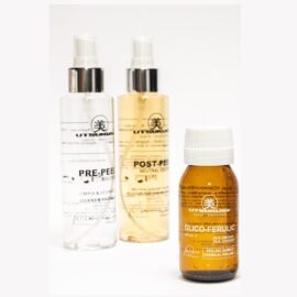 Utsukusy. Гликоферуловая кислота 60 мл. + Предпилинг 150 мл. + Постпилинг 150 мл.