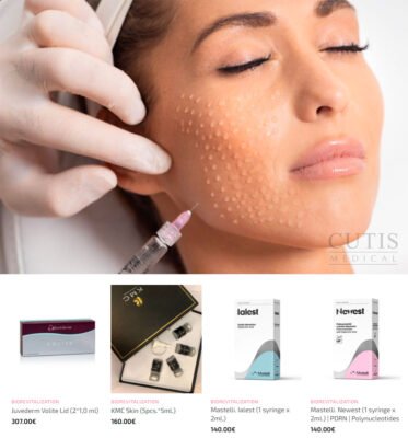 Facial biorevitalization products