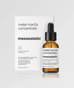 mesoestetic. melan tran3x concentrate 30ml.