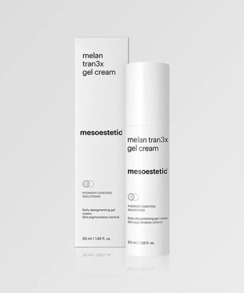 mesoestetic. melan tran3x gel cream 50ml.