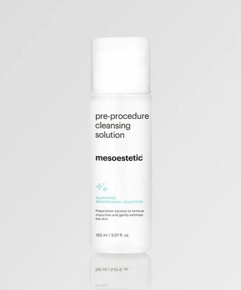 mesoestetic. pre procedure cleansing solution 150ml.