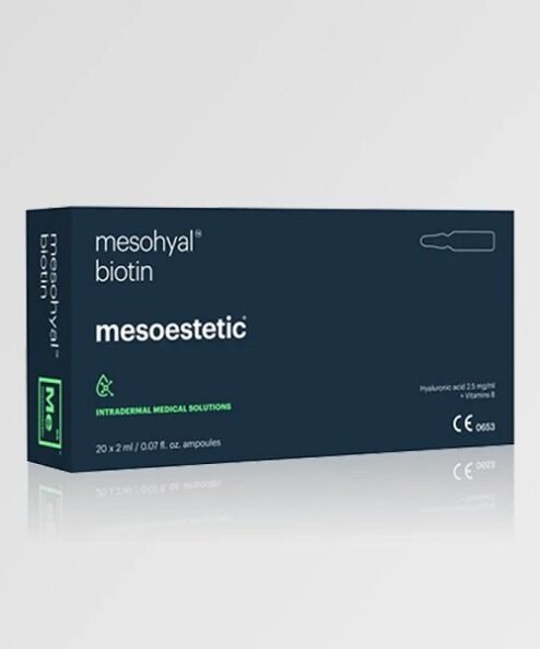 mesoestetic. mesohyal biotin (20 ampoules x 2 ml.)